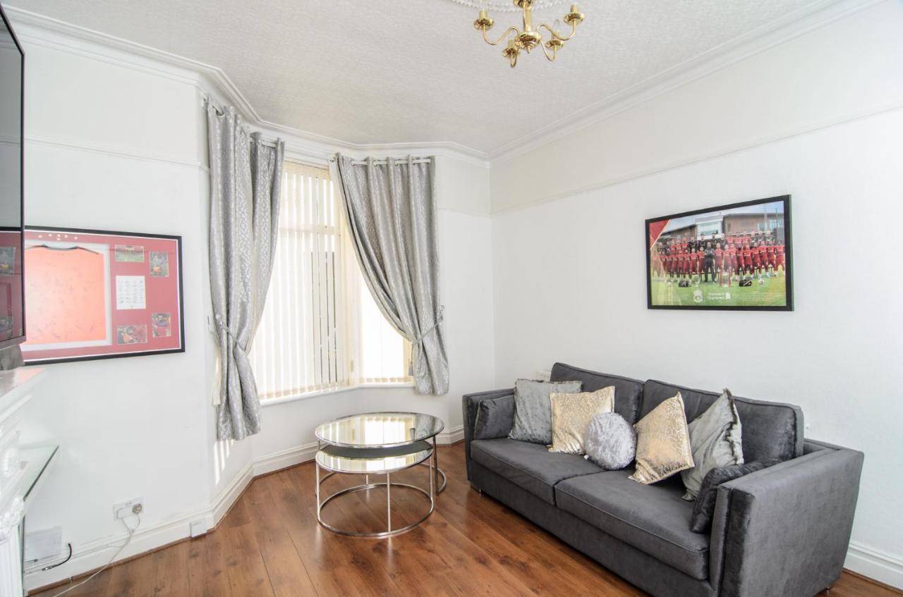 리버풀 Riverpool - Elegant House 1 Minute Walk To Anfield Stadium 빌라 외부 사진